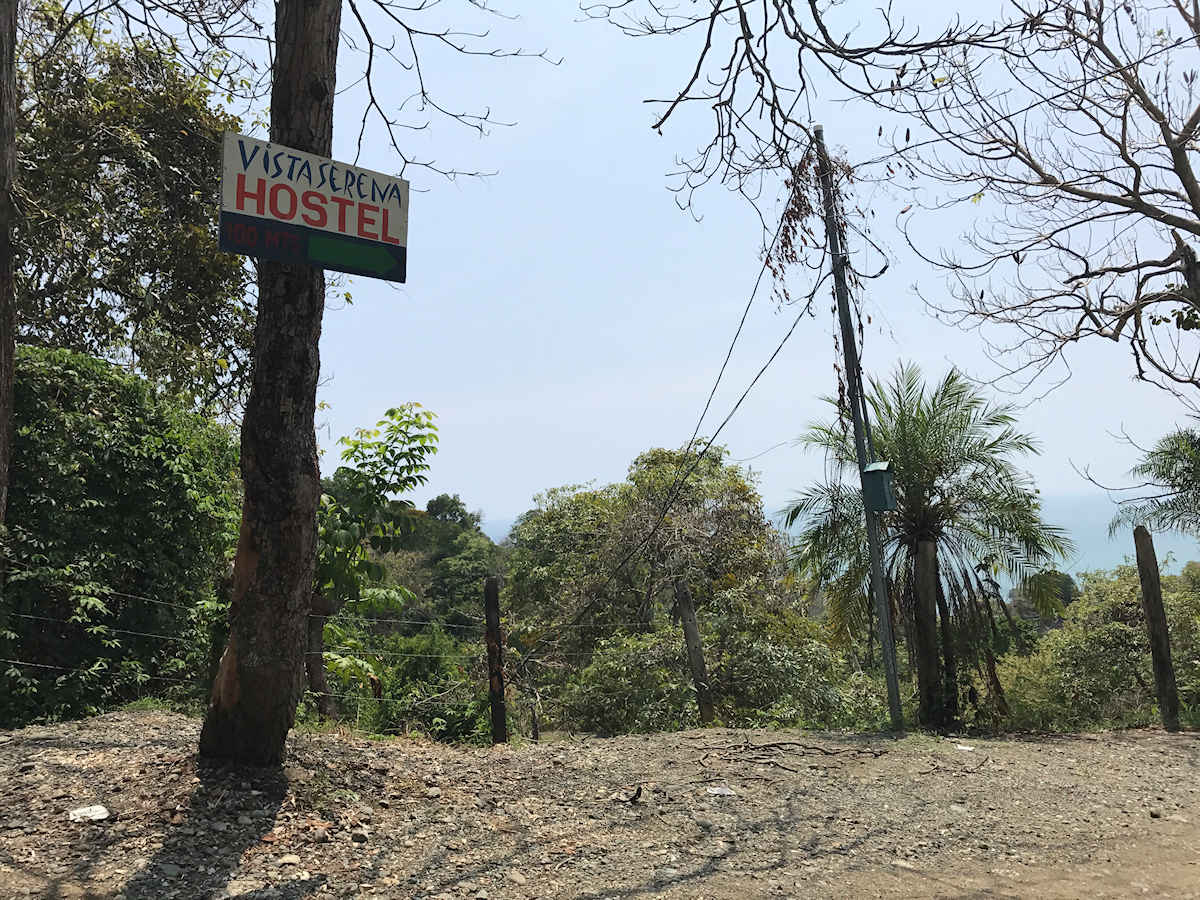 Playa Biesanz - Road to the beach