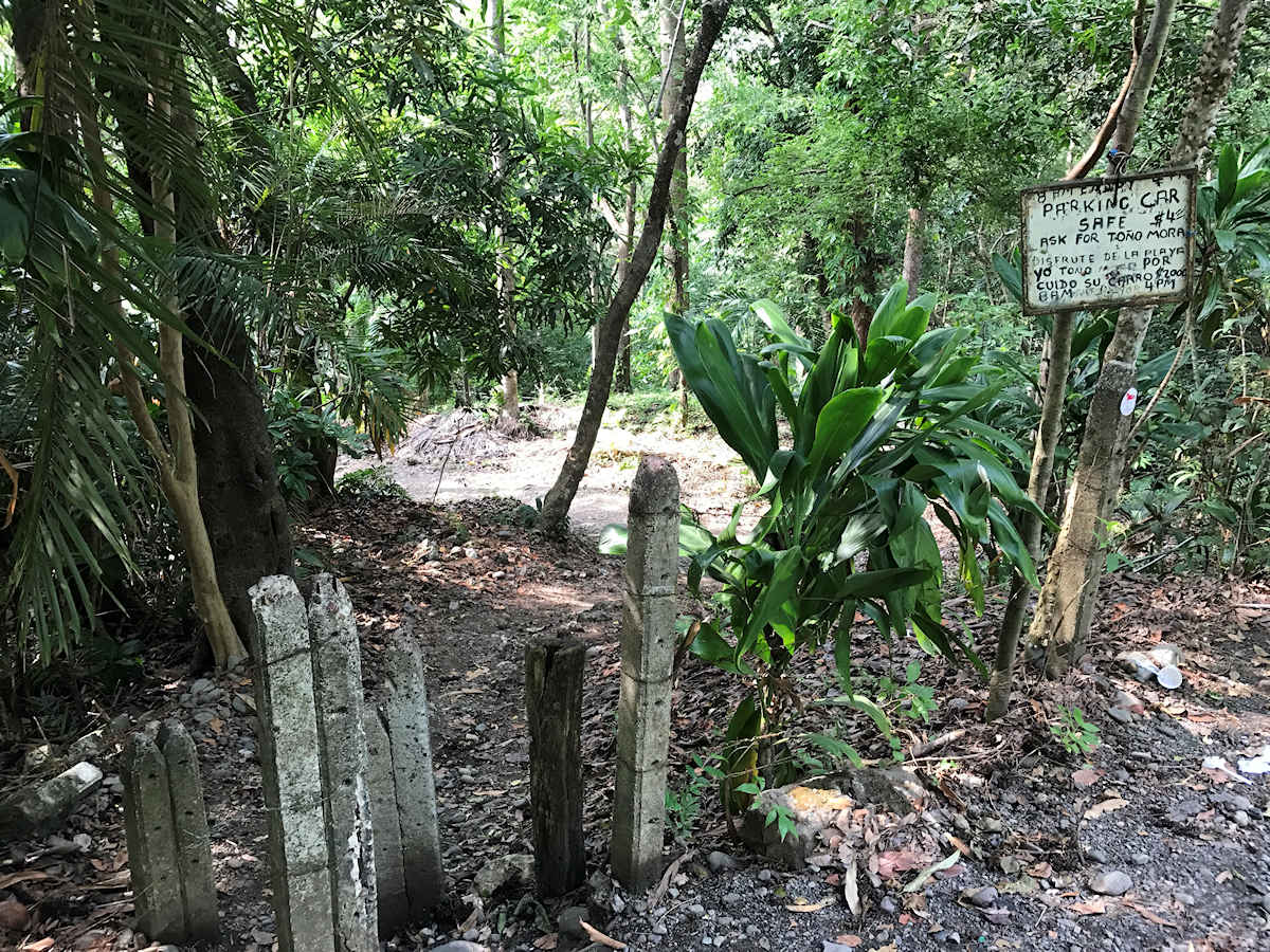Playa Biesanz - just a small hike ...