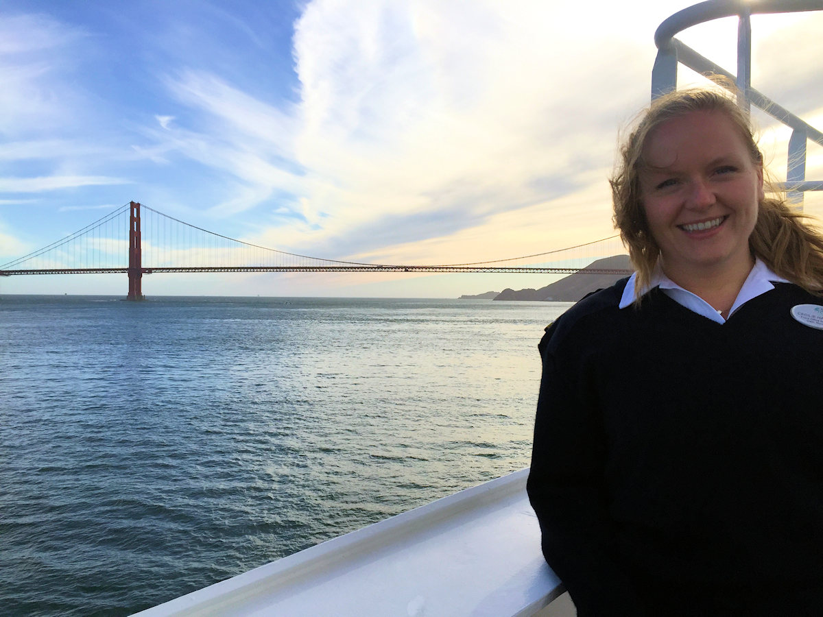 Approaching the Golden Gate Bridge