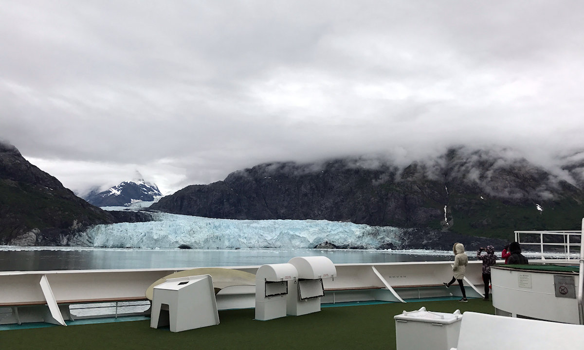 Close to the glacier