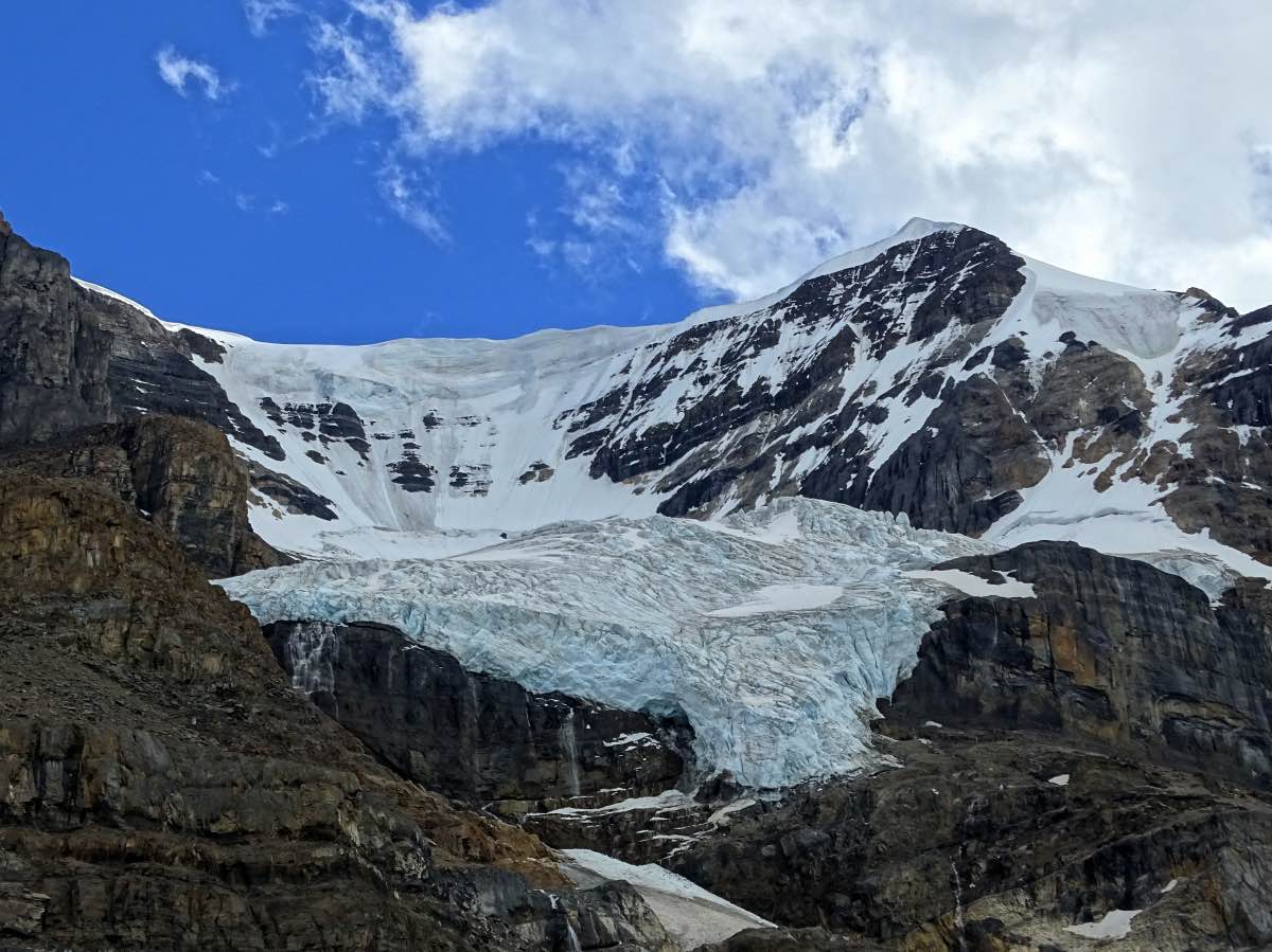 Columbia Icefields, Alberta, Canada - Hanging glacier