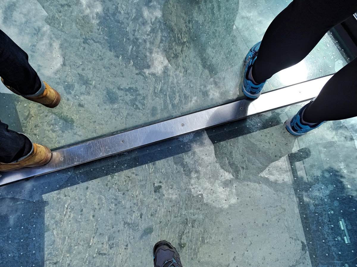 Columbia Icefields, Alberta, Canada - Glass floor