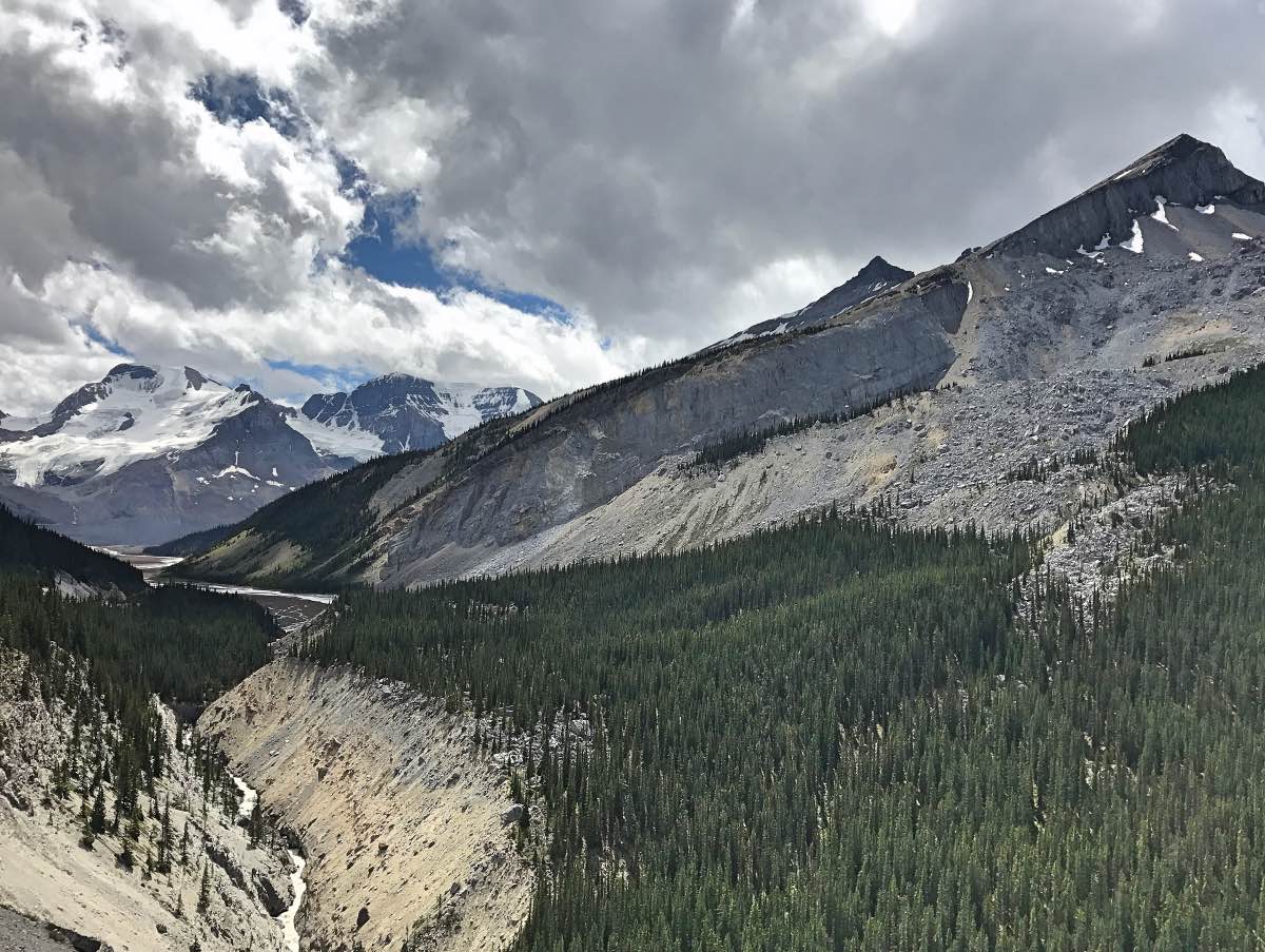 Columbia Icefields, Alberta, Canada - Valley