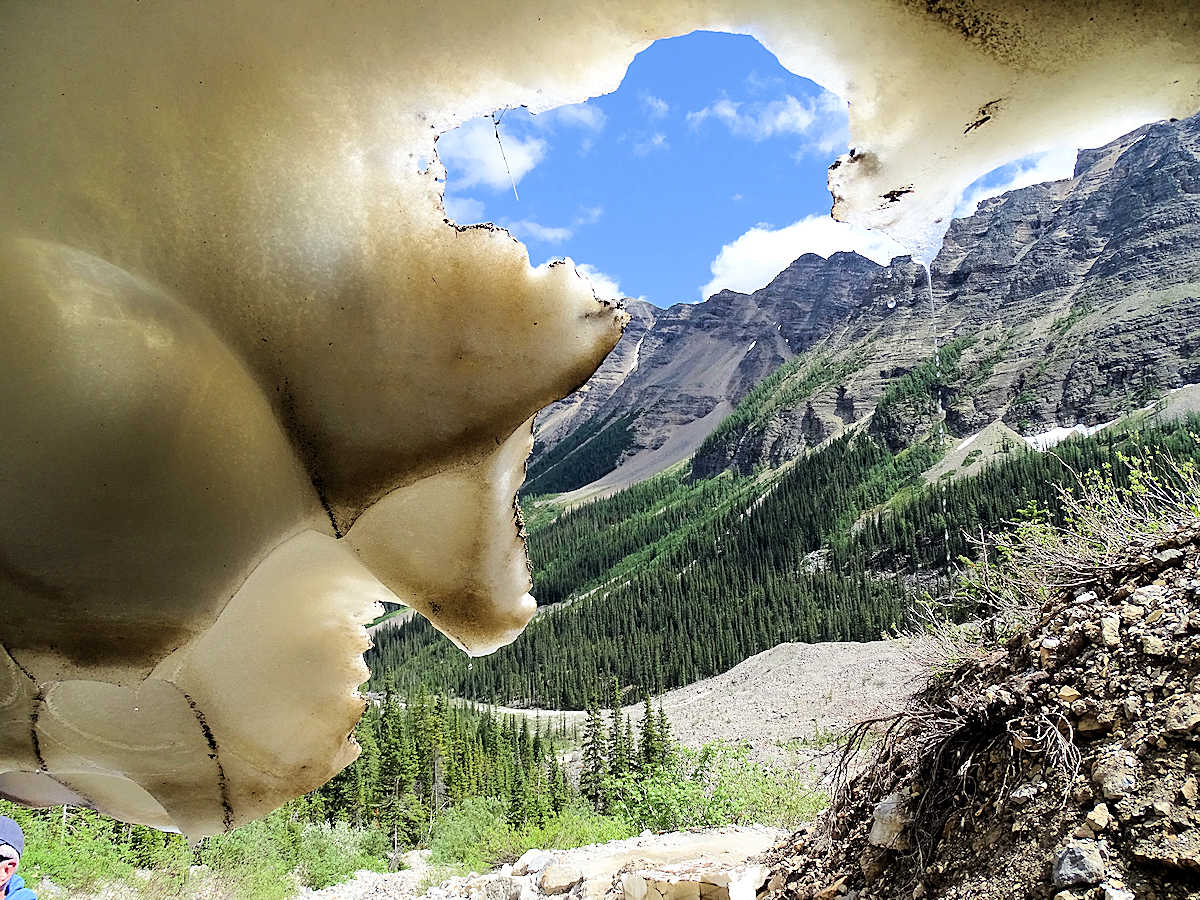 Lake Louise, Alberta, Canada - Ice formations