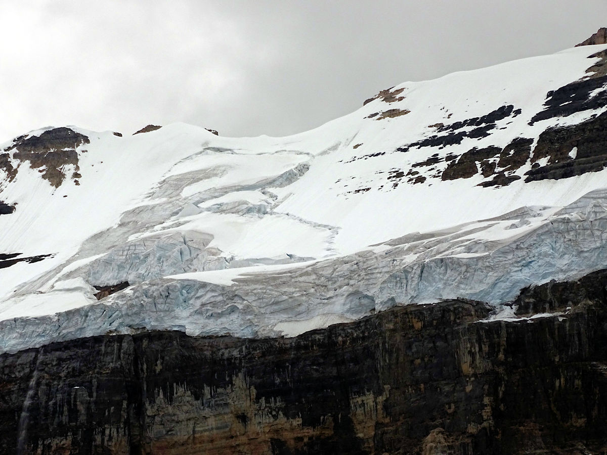 Lake Louise, Alberta, Canada - Ice sheet