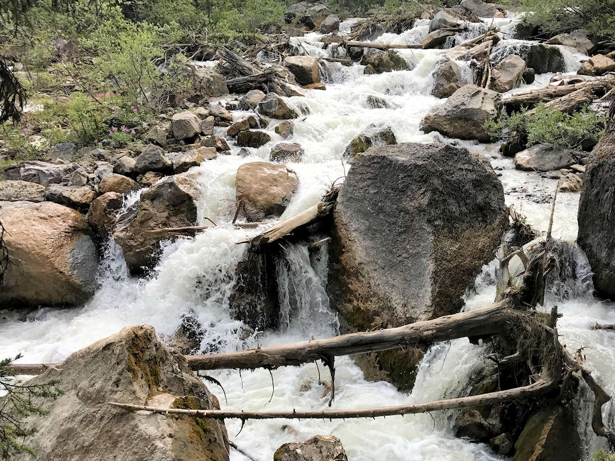 Lake Louise, Alberta, Canada - Meltwater river