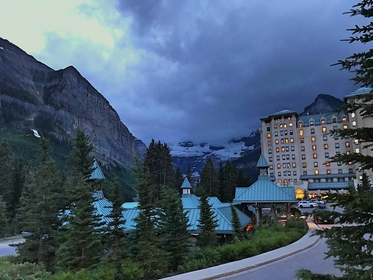 The storm is rolling in