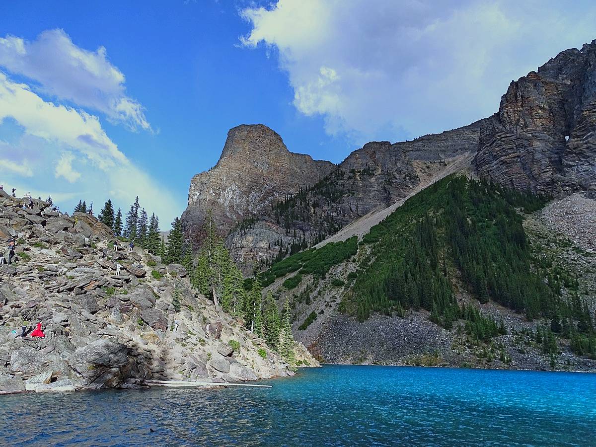 Moraine lake - photo spots