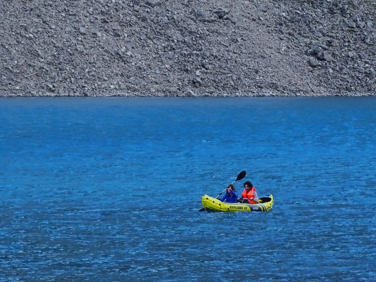 Moraine Lake - Evening canoeing