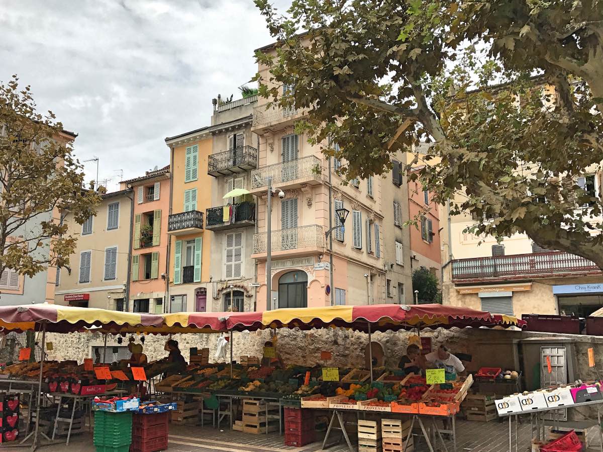 Cafe Llorca, Vallauris, France - Market