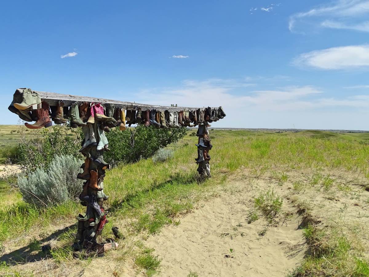 Sandhills, Saskatchewan, Canada - Boots