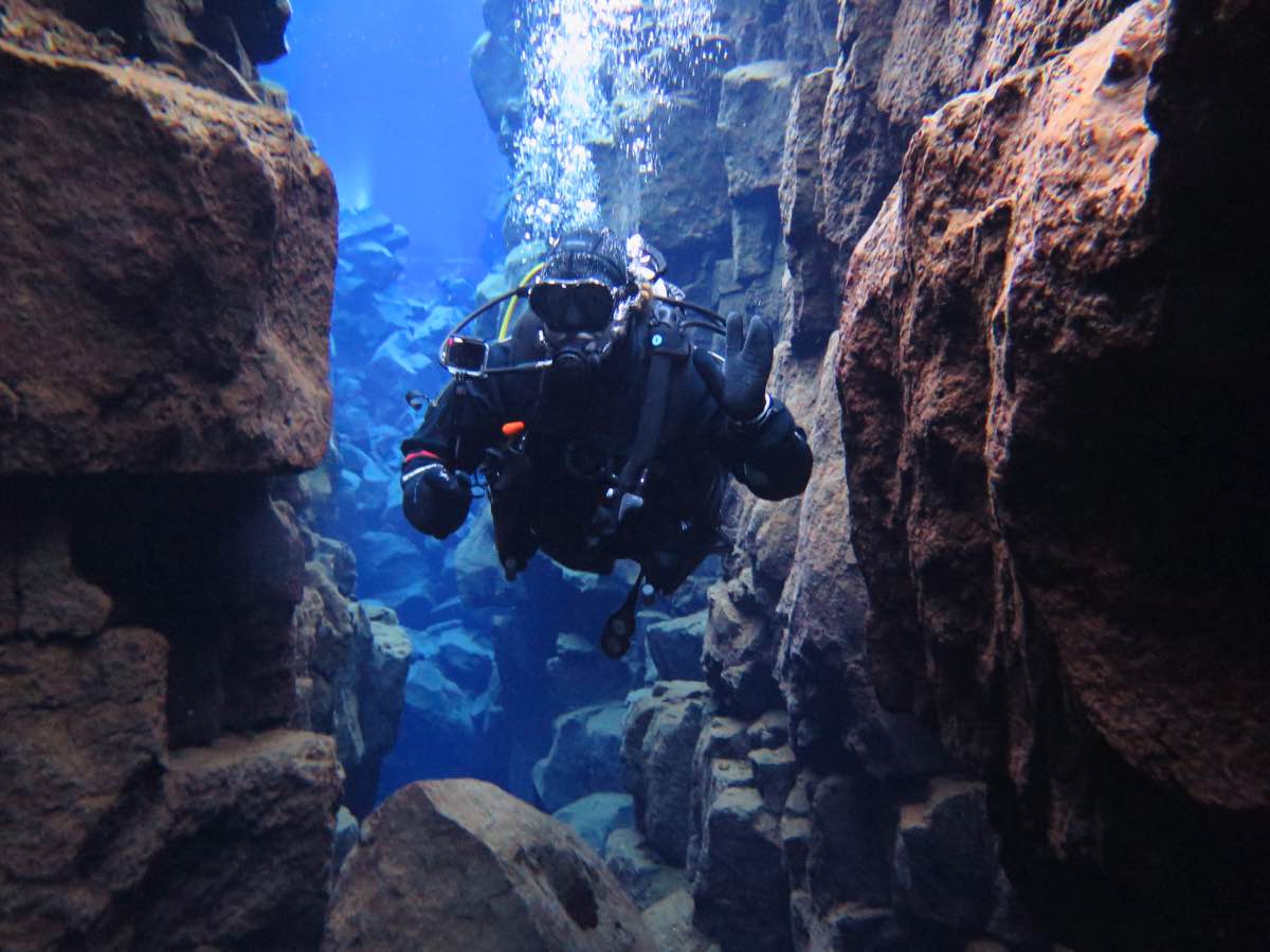 Diving in Iceland - CC's Ocean Escapades