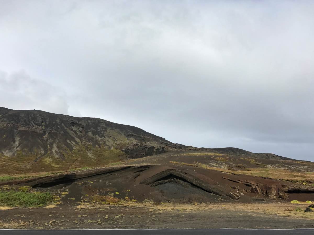 Silfra, Iceland - Interesting mountains formations