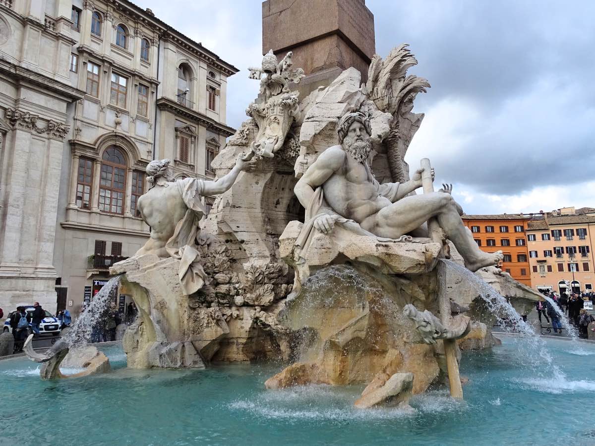 Rome - Piazza Navona Fountain