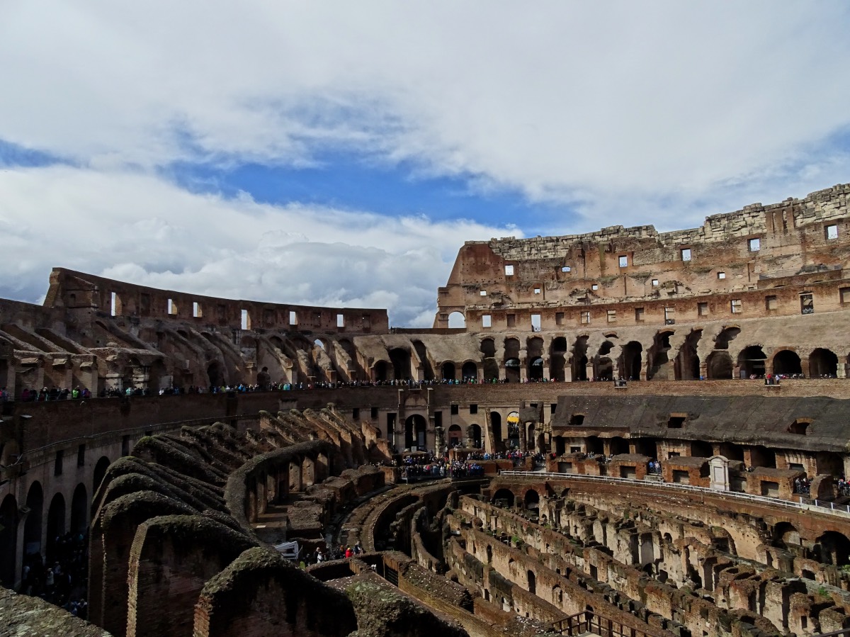 Ancient Rome - Colosseum inside