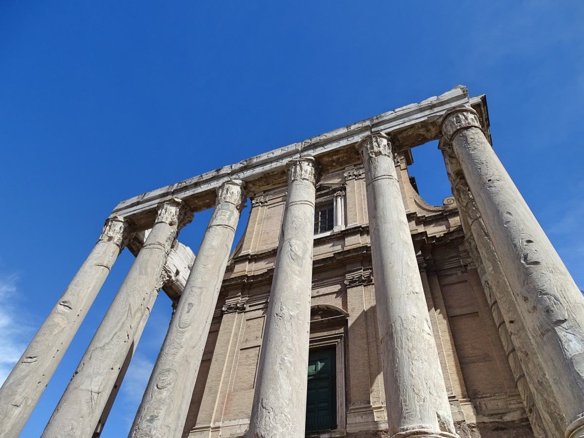 Ancient Rome - Temple of Antonius and Faustina