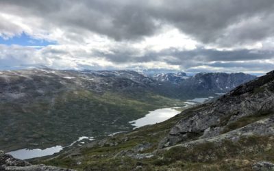 Beautiful nature in the Norwegian mountains