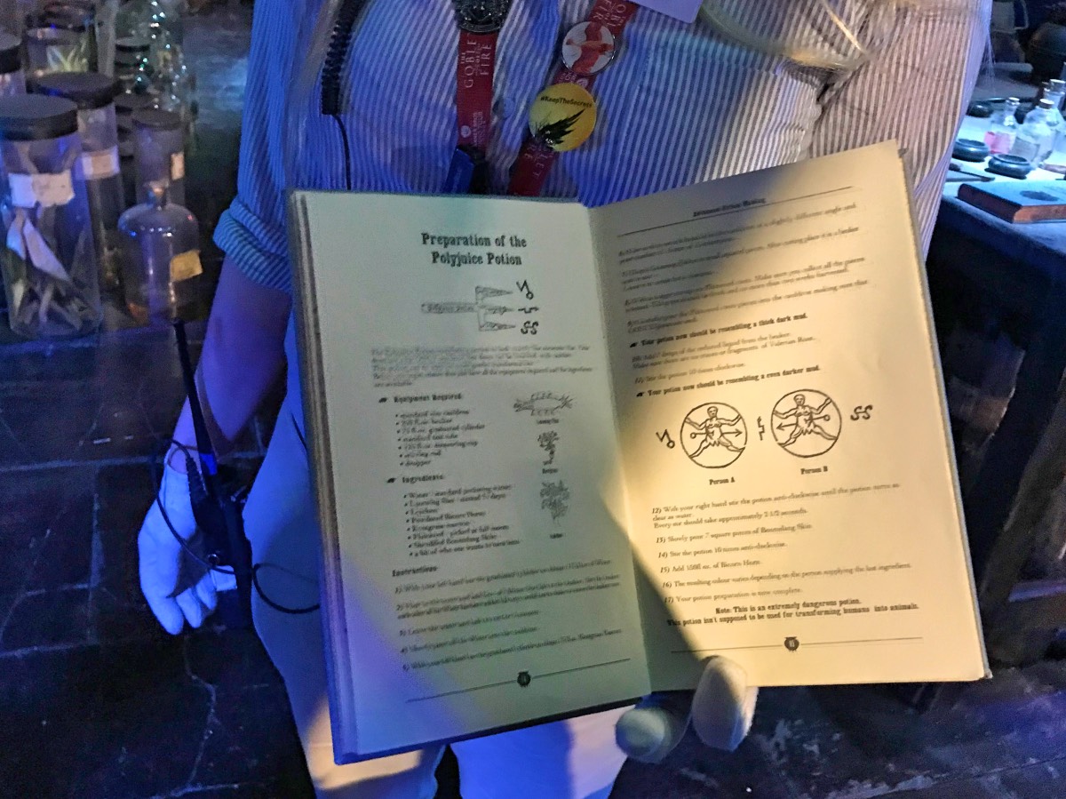 HP - Potions book details