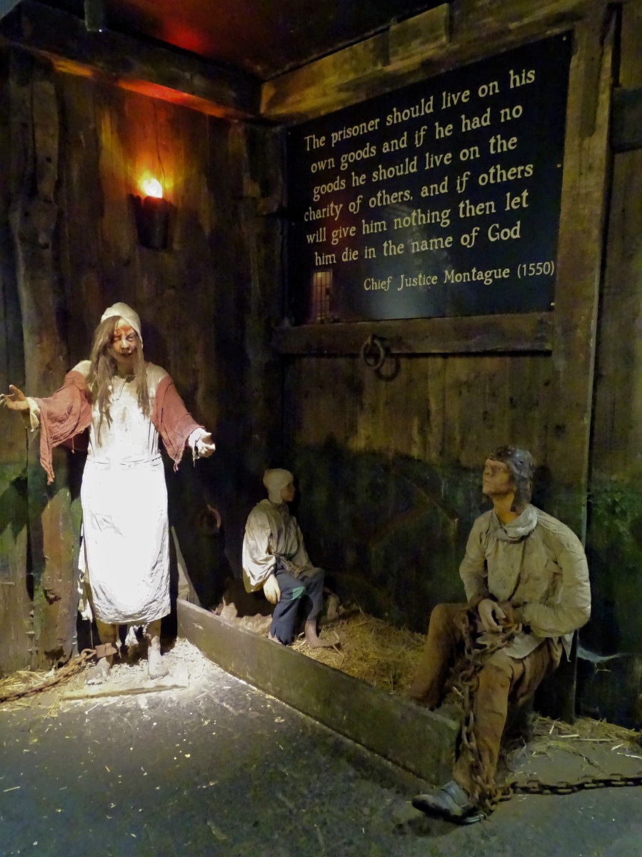 London - Prison wax figures